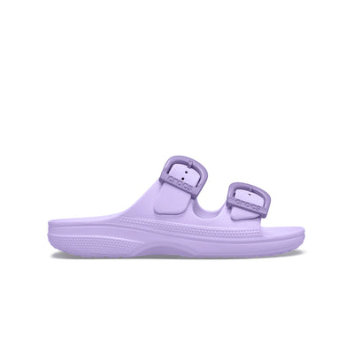 Xăng Đan Nữ Crocs Saturday Enamel Buckle - Purple Halo