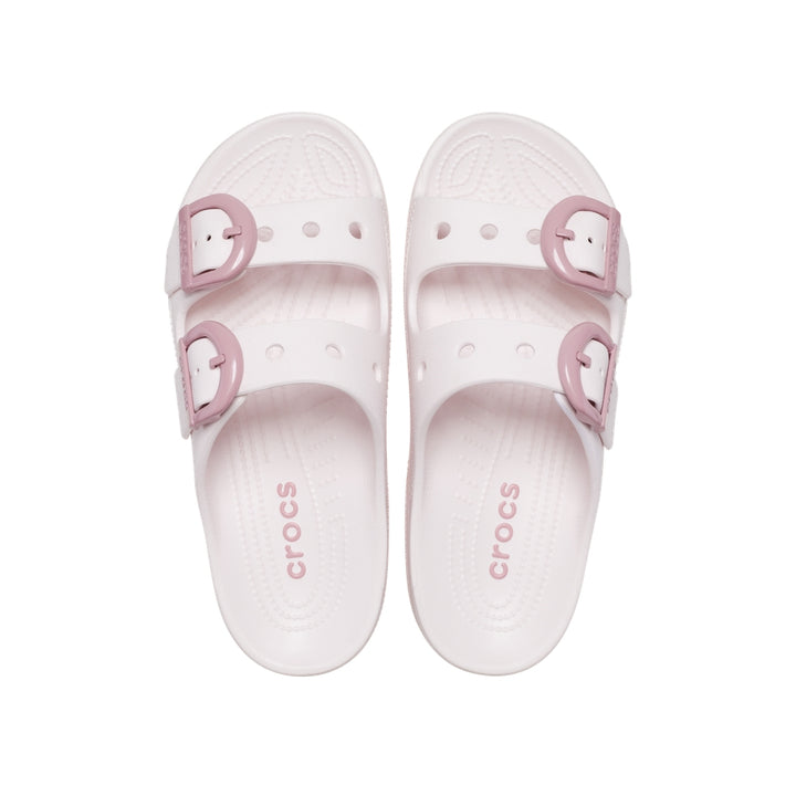 Xăng Đan Nữ Crocs Saturday Enamel Buckle - Bubble Ice - Crocs™ Việt Nam