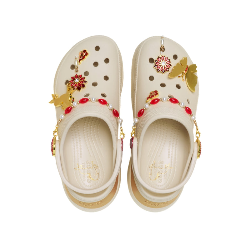 Giày Clog Nữ Crocs Bae Crimson Gallop - Frappé