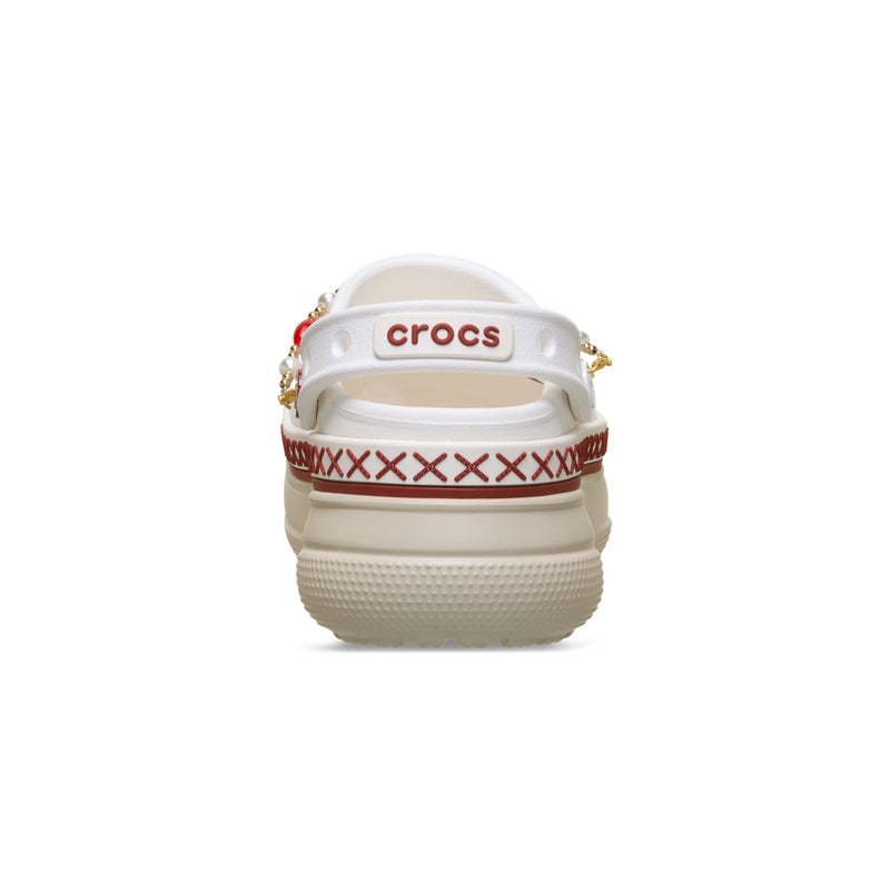 Unisex Crocs Classic Stacked Crimson Gallop Clog