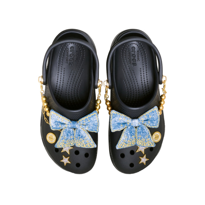 Giày Clog Nữ Crocs Platform Denim - Black - Crocs™ Việt Nam