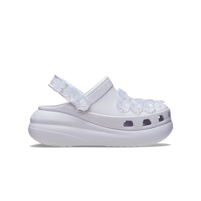 Giày Clog Unisex Crocs Crush Translucent Floral - Frosted Grape - Crocs™ Việt Nam