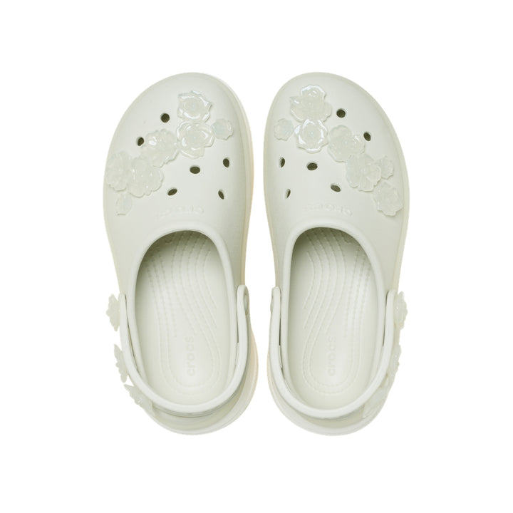 Giày Clog Unisex Crocs Stacked Translucent Floral - Linen - Crocs™ Việt Nam