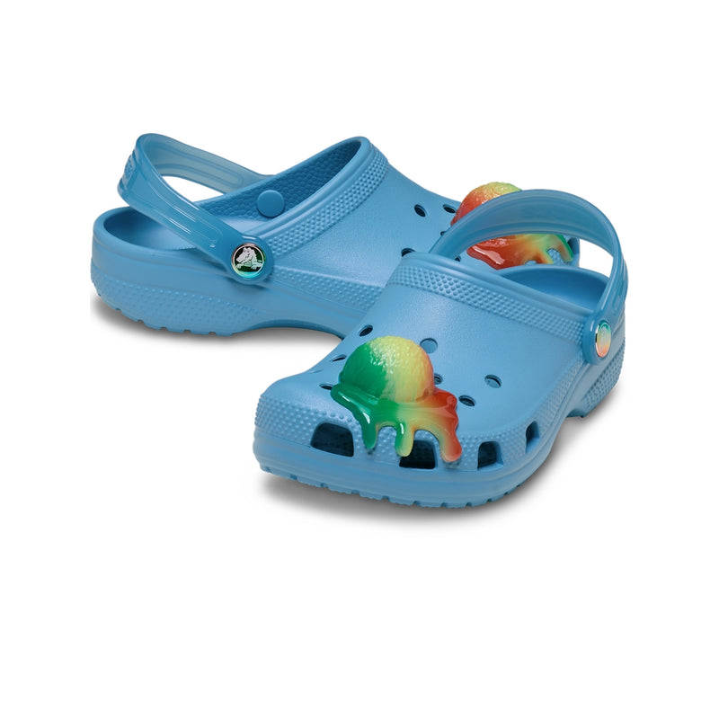 Giày Clog Trẻ Em Crocs Classic Scented Snow Cone - Elite Blue