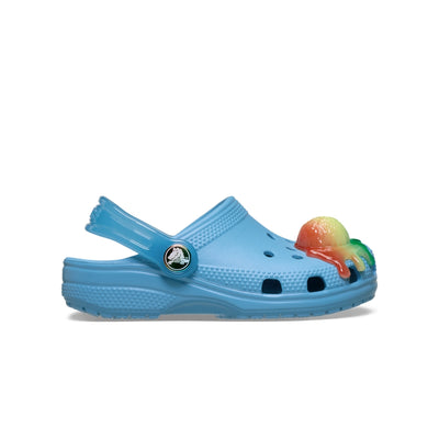 Giày Clog Trẻ Em Crocs Toddler Classic Scented Snow Cone - Elite Blue