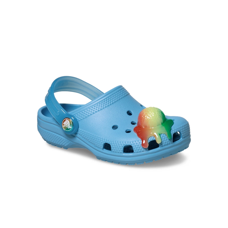 Giày Clog Trẻ Em Crocs Toddler Classic Scented Snow Cone - Elite Blue