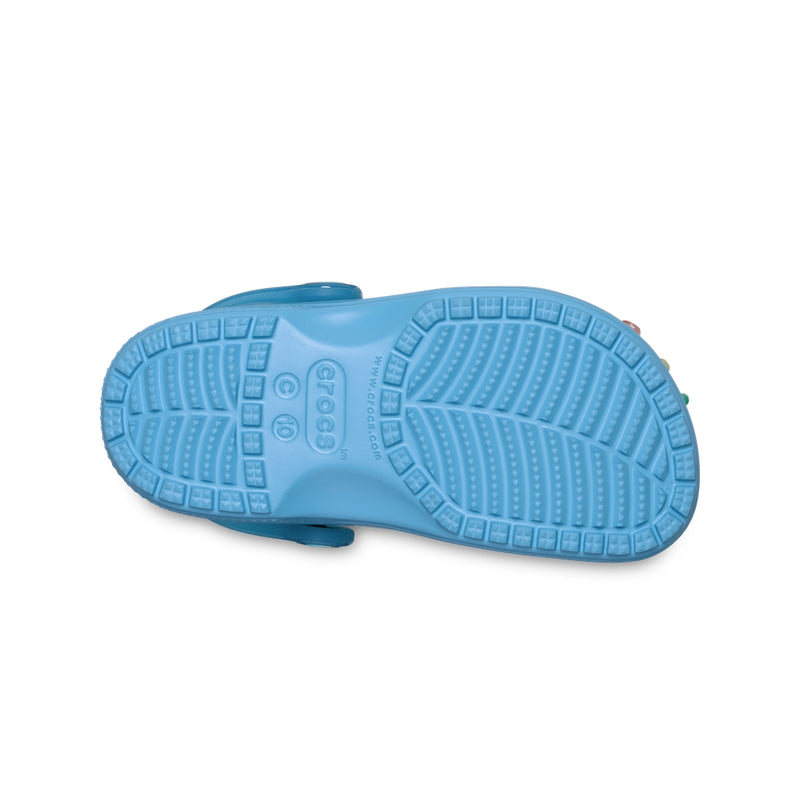 Giày Clog Trẻ Em Crocs Toddler Classic Scented Snow Cone - Elite Blue
