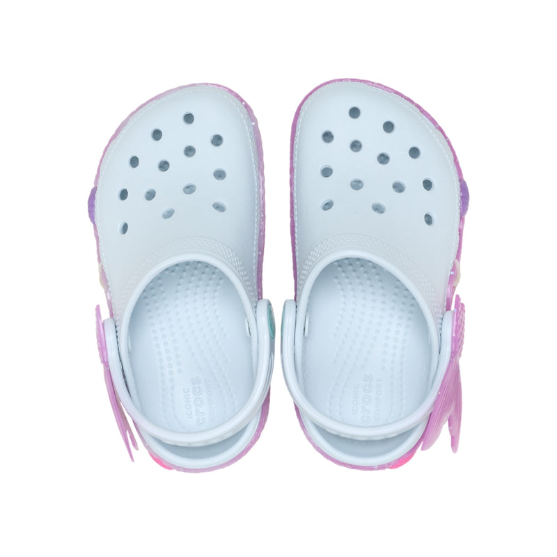 Giày Clog Trẻ Em Crocs Toddler Classic Iam Color Change Mermaid - Vapor Ice