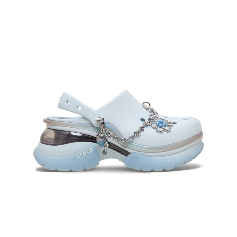 Giày Clog Nữ Crocs Super Bae Cybercutie - Vapor Ice