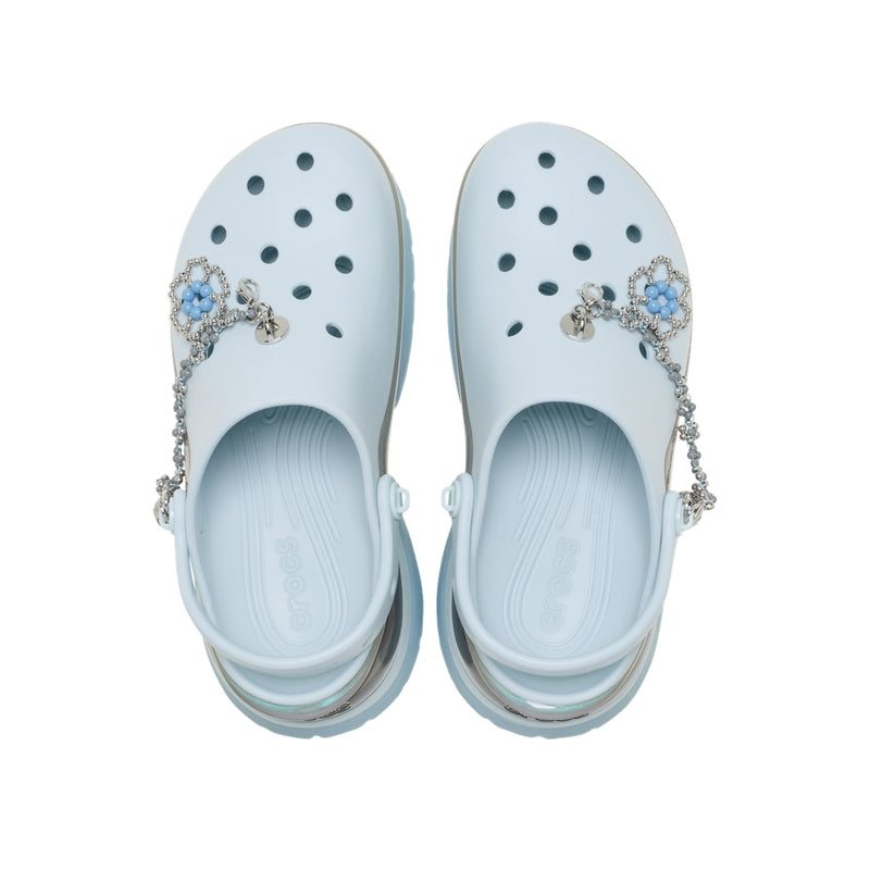 Giày Clog Nữ Crocs Super Bae Cybercutie - Vapor Ice