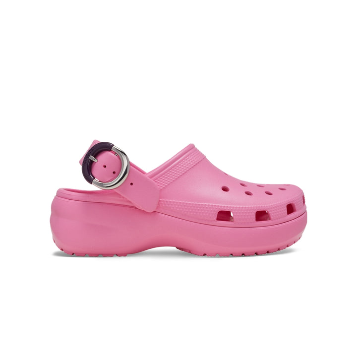 Giày Clog Nữ Crocs Classic Platform Dipped Buckle - Pink Lemonade - Crocs™ Việt Nam