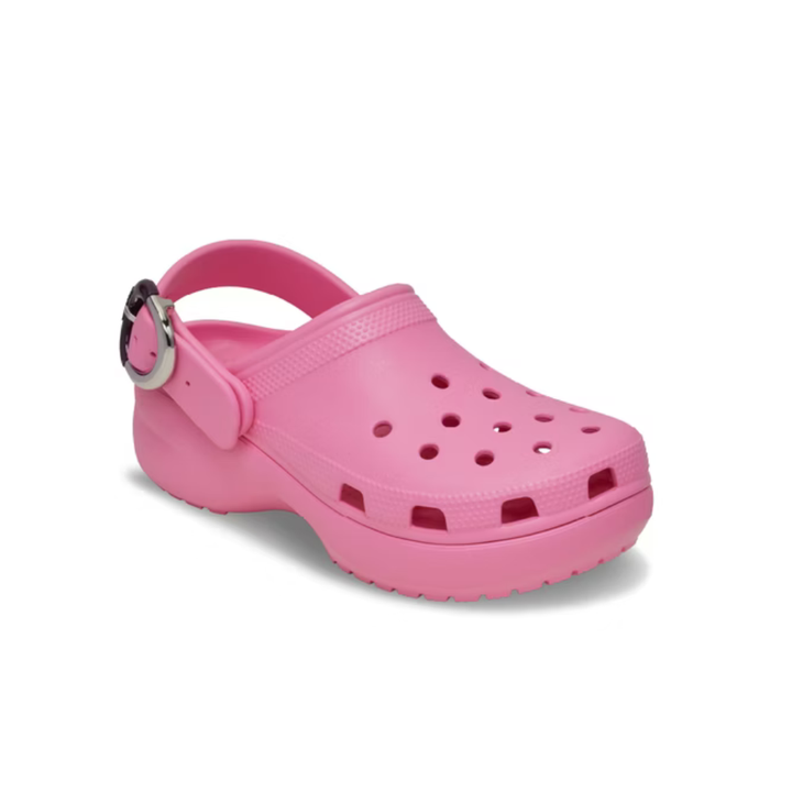 Giày Clog Nữ Crocs Classic Platform Dipped Buckle - Pink Lemonade - Crocs™ Việt Nam