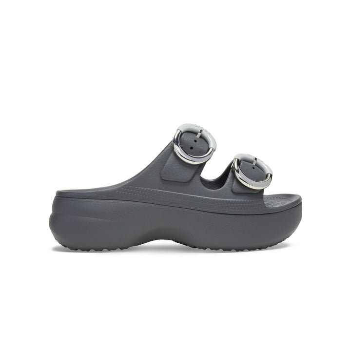 Giày Xăng Đan Nữ Crocs Saturday Platform Dipped Buckle - Carbon - Crocs™ Việt Nam