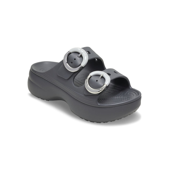 Giày Xăng Đan Nữ Crocs Saturday Platform Dipped Buckle - Carbon - Crocs™ Việt Nam