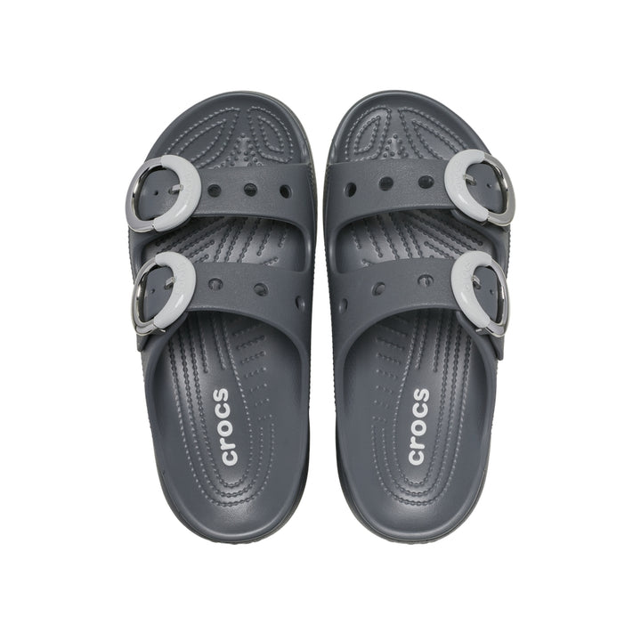 Giày Xăng Đan Nữ Crocs Saturday Platform Dipped Buckle - Carbon - Crocs™ Việt Nam