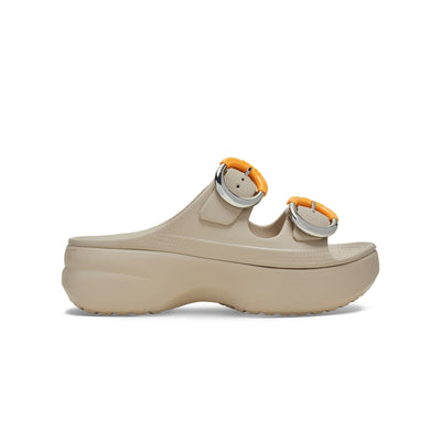 Xăng Đan Nữ Crocs Saturday Platform Dipped Buckle - Dulcé