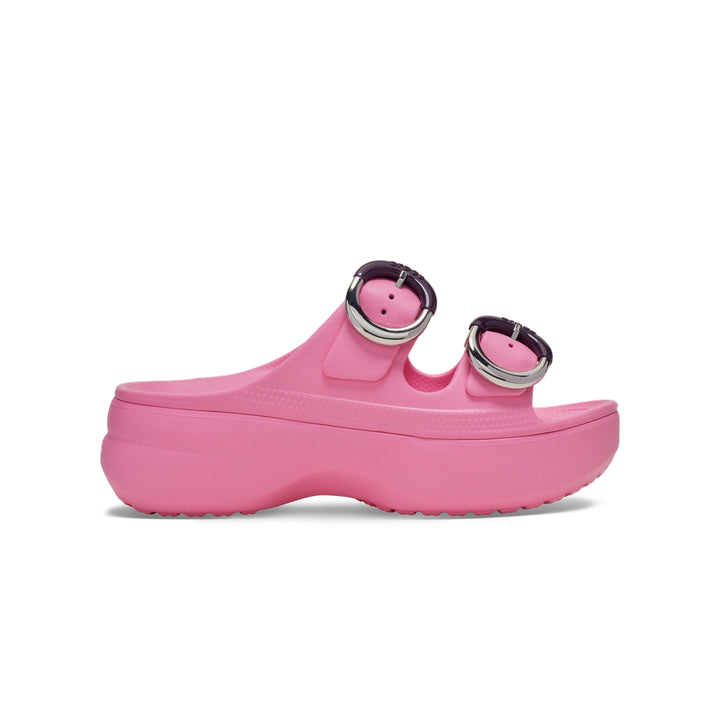 Xăng Đan Nữ Crocs Saturday Platform Dipped Buckle - Pink Lemonade - Crocs™ Việt Nam