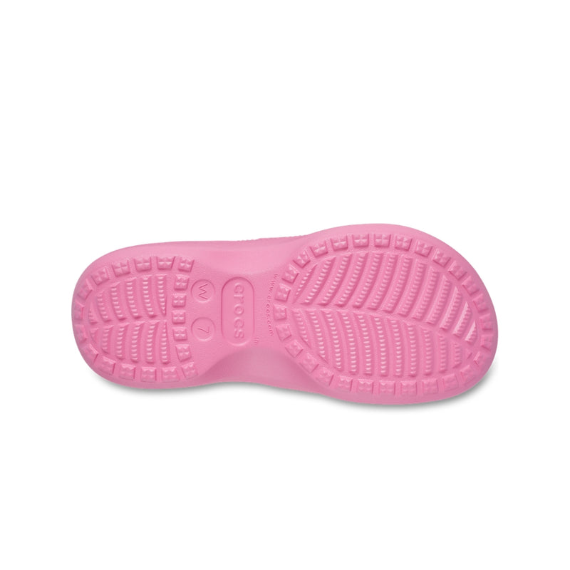 Xăng Đan Nữ Crocs Saturday Platform Dipped Buckle - Pink Lemonade