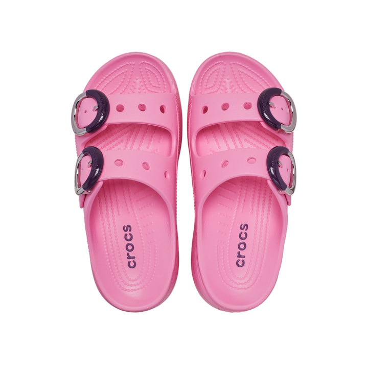 Xăng Đan Nữ Crocs Saturday Platform Dipped Buckle - Pink Lemonade - Crocs™ Việt Nam