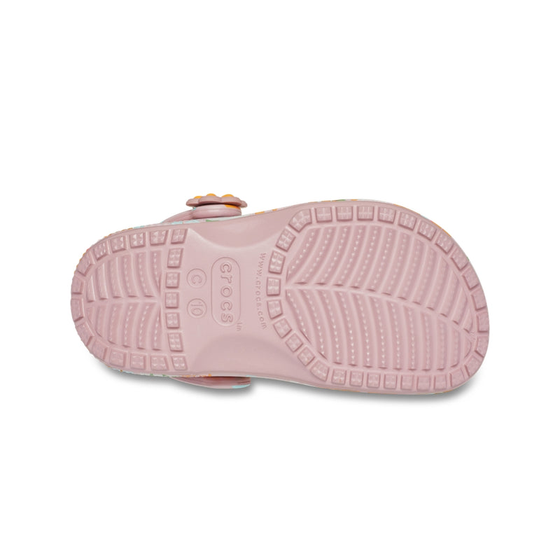 Giày Clog Trẻ Em Crocs Toddler Classic Retro Summer - Mauve