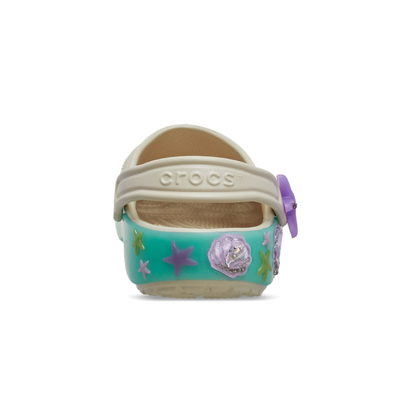 Giày Clog Trẻ Em Crocs Classic Sea Sparkle Shaker - Frappé