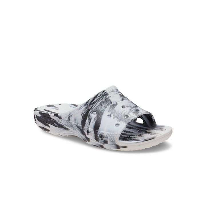Dép Quai Ngang Nam Crocs Saturday Marbled - Black/White - Crocs™ Việt Nam