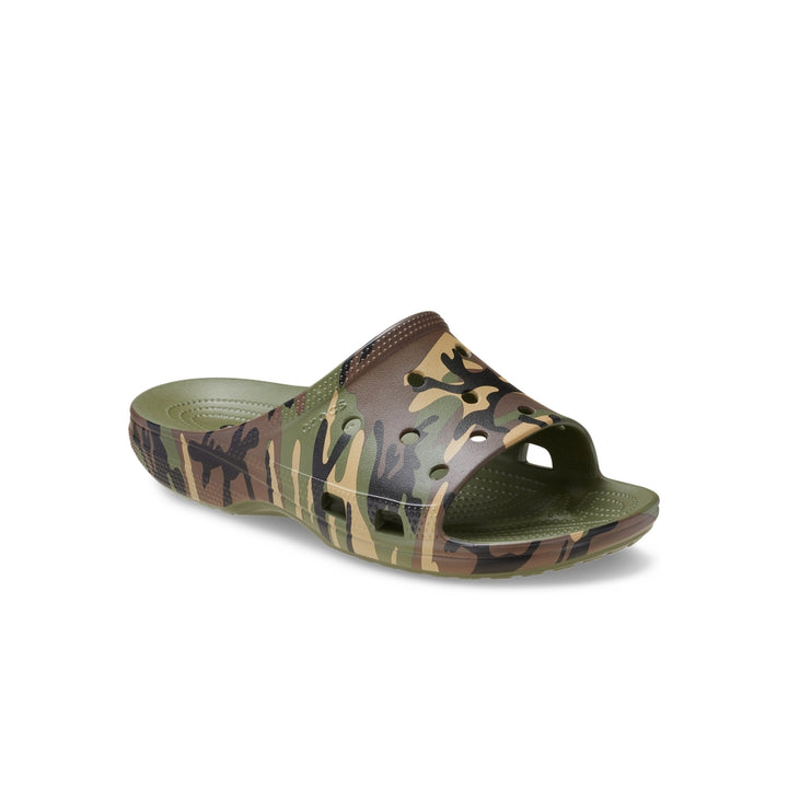 Dép Quai Ngang Nam Crocs Saturday Camouflage - Green - Crocs™ Việt Nam