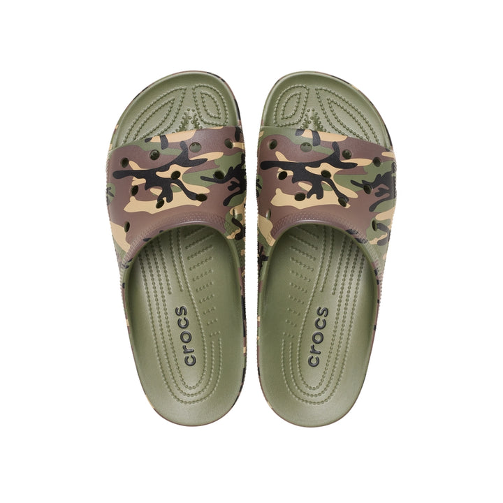Dép Quai Ngang Nam Crocs Saturday Camouflage - Green - Crocs™ Việt Nam