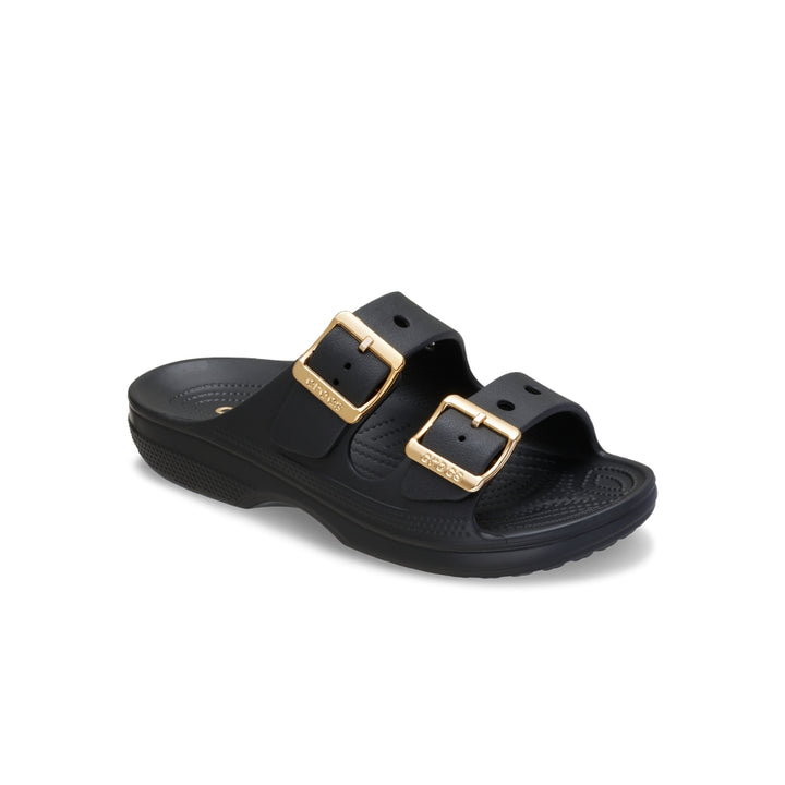Xăng Đan Nữ Crocs Saturday Metallic Buckle - Black - Crocs™ Việt Nam