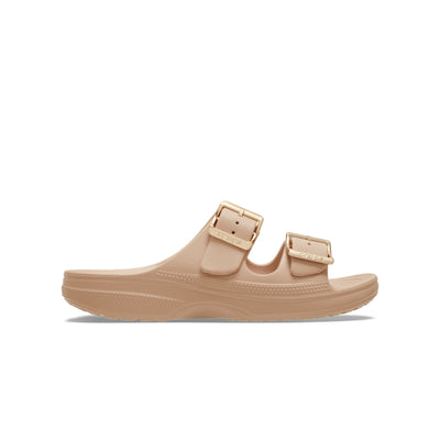 Xăng Đan Nữ Crocs Saturday Metallic Buckle - Blush