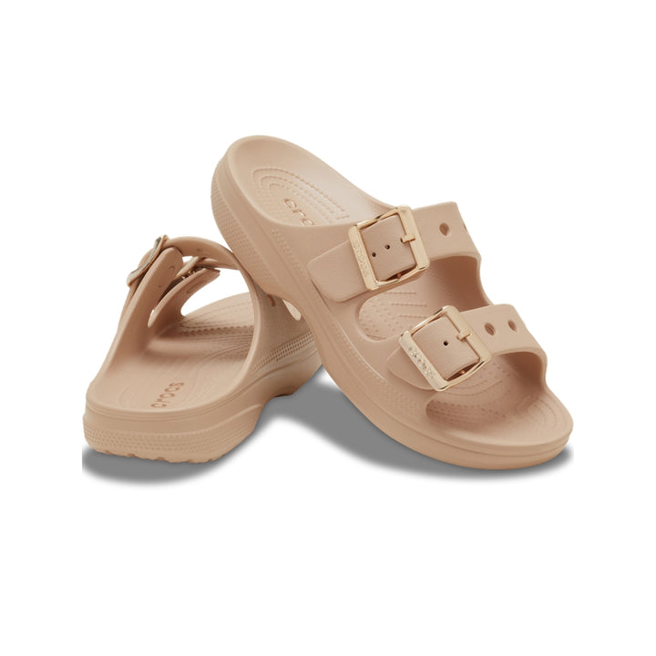 Xăng Đan Nữ Crocs Saturday Metallic Buckle - Blush - Crocs™ Việt Nam