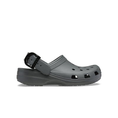 Giày Clog Unisex Crocs Classic Enamel Buckle - Carbon