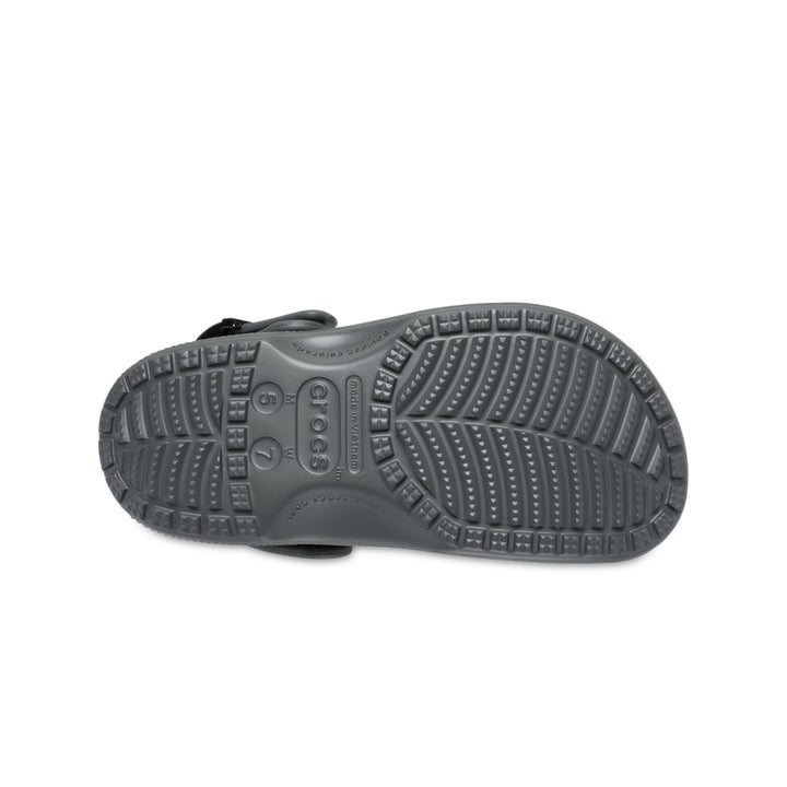 Giày Clog Unisex Crocs Classic Enamel Buckle - Carbon - Crocs™ Việt Nam