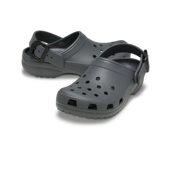 Giày Clog Unisex Crocs Classic Enamel Buckle - Carbon - Crocs™ Việt Nam