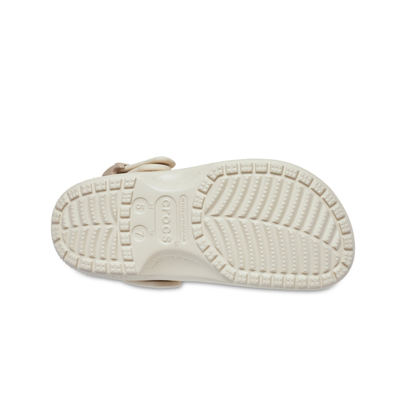 Giày Clog Unisex Crocs Classic Enamel Buckle - Frappé