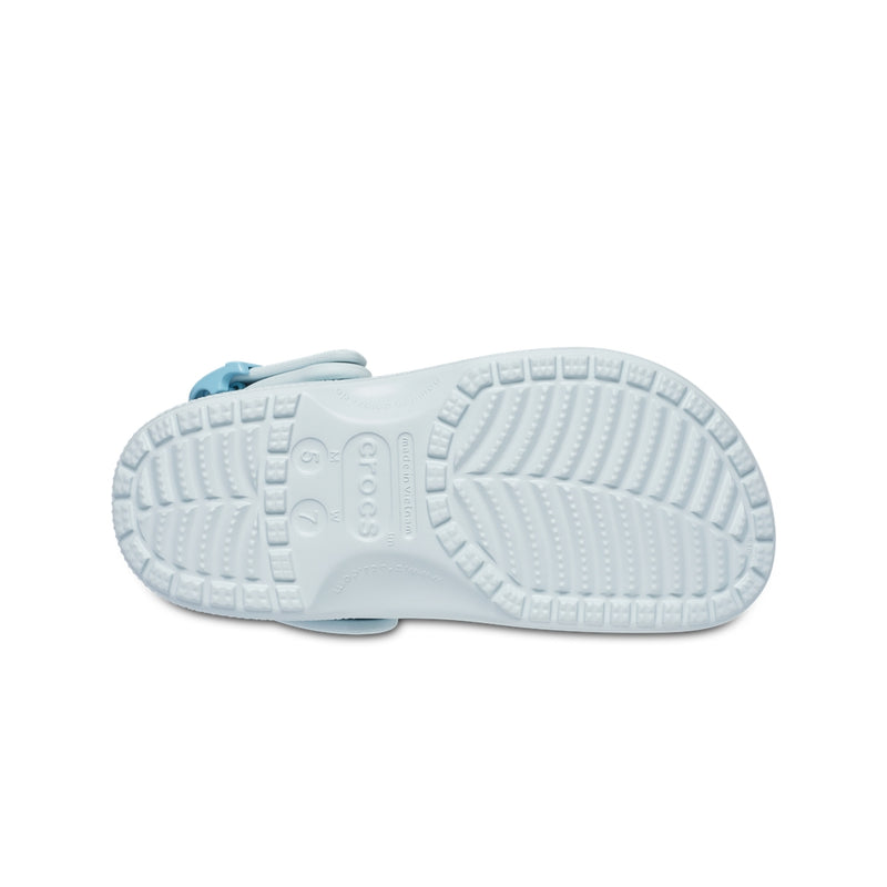 Giày Clog Unisex Crocs Classic Enamel Buckle - Vapor Ice