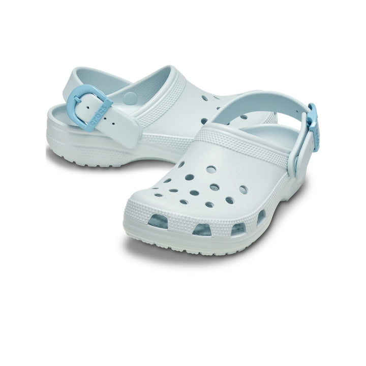 Giày Clog Unisex Crocs Classic Enamel Buckle - Vapor Ice - Crocs™ Việt Nam