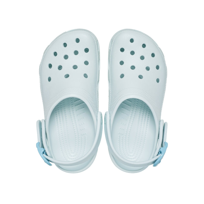 Giày Clog Unisex Crocs Classic Enamel Buckle - Vapor Ice