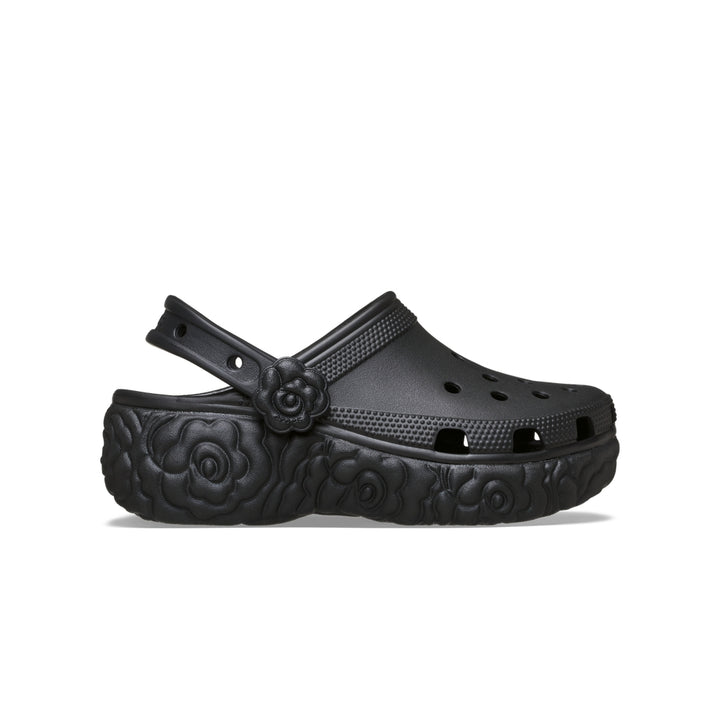 Giày Clog Nữ Crocs Classic Platform Bloom - Black - Crocs™ Việt Nam