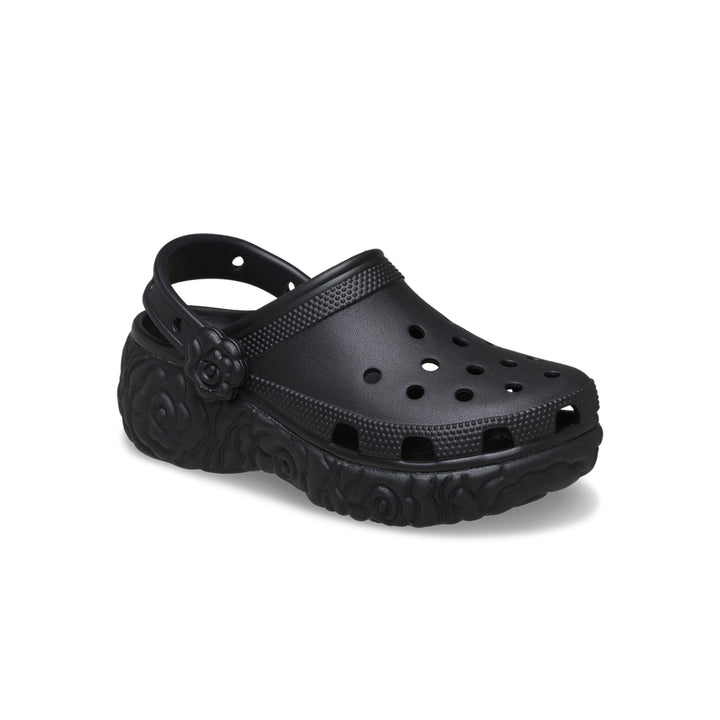 Giày Clog Nữ Crocs Classic Platform Bloom - Black - Crocs™ Việt Nam