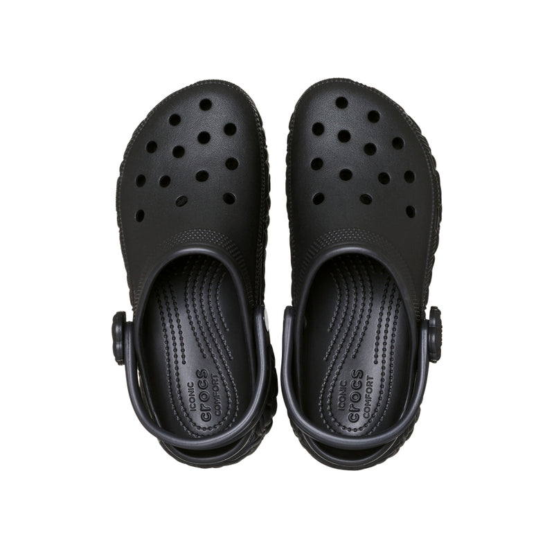 Giày Clog Nữ Crocs Classic Platform Bloom - Black
