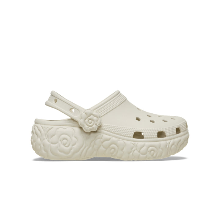 Giày Clog Nữ Crocs Classic Platform Bloom - Summit White - Crocs™ Việt Nam