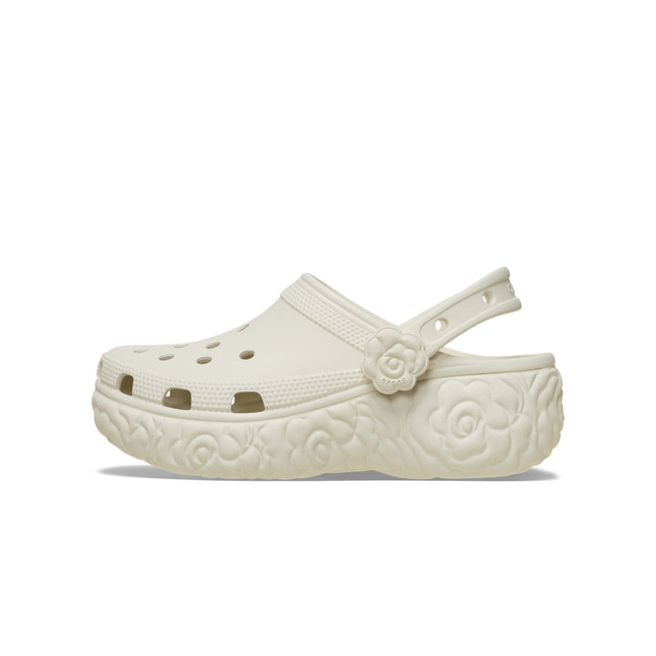 Giày Clog Nữ Crocs Classic Platform Bloom - Summit White - Crocs™ Việt Nam
