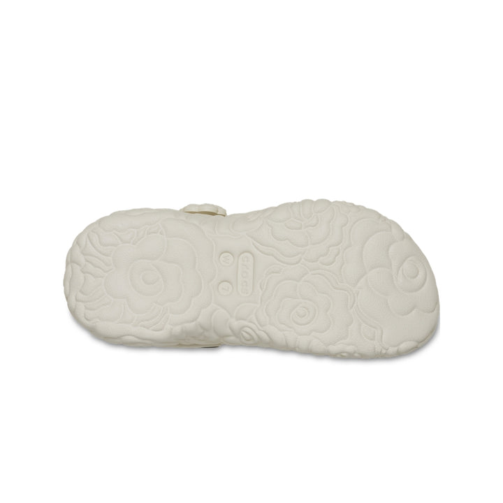 Giày Clog Nữ Crocs Classic Platform Bloom - Summit White - Crocs™ Việt Nam