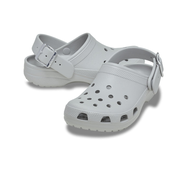 Unisex Crocs Classic Metallic Buckle Clog