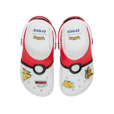 Giày Clog Trẻ Em Crocs Clasic Pokémon Poké Ball