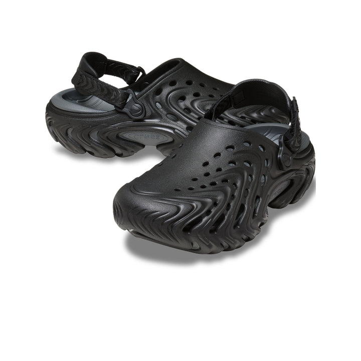 Giày Clog Unisex Crocs Echo II Chrome - Black Chrome - Crocs™ Việt Nam