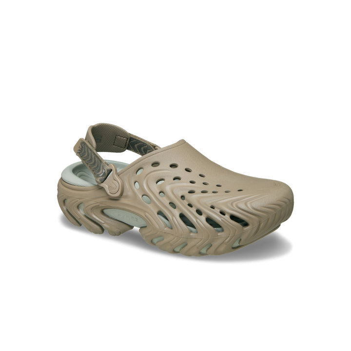 Giày Clog Unisex Crocs Echo II Chrome - Khaki Chrome