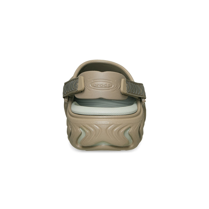 Giày Clog Unisex Crocs Echo II Chrome - Khaki Chrome