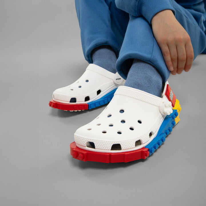 Giày Clog Trẻ Em Crocs LEGO® Creativity - White - Crocs™ Việt Nam